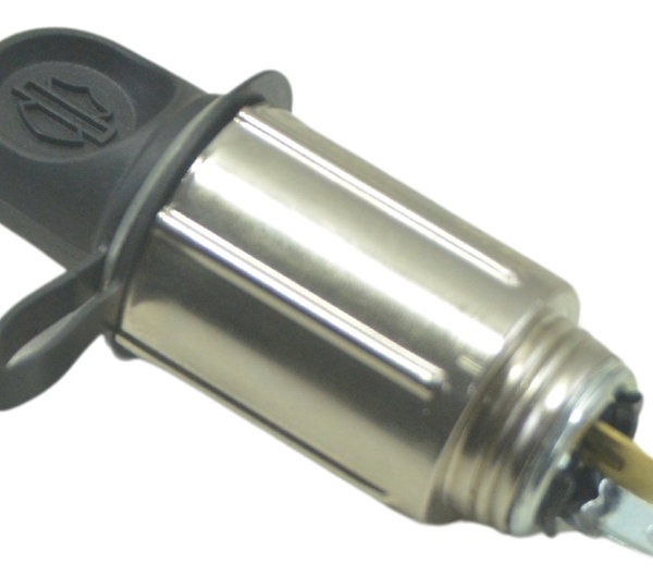 Tomada 12v Harley Street Glide Cvo 2020 Original Preto