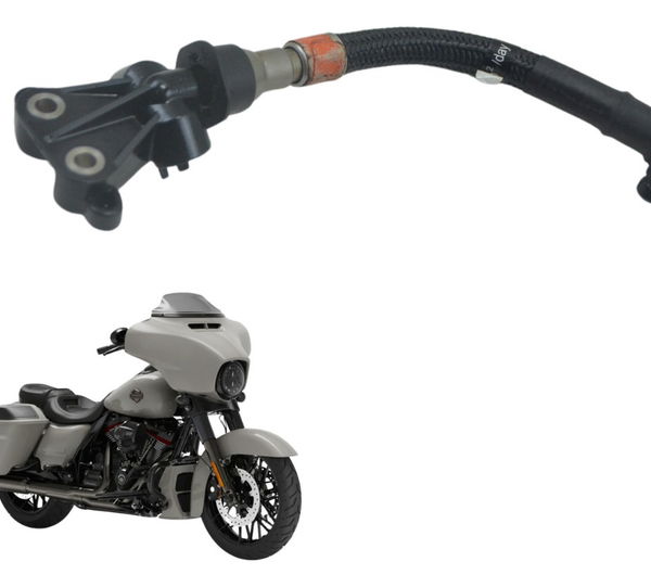 Mangueira E Suporte Injeção Harley Street Glide Cvo 2020 Preto