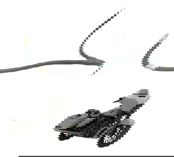 Cabo Bateria Harley Street Glide Cvo 2020 Original Preto