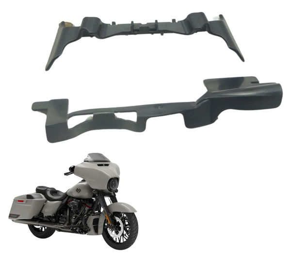 Acabamento Carenagem Harley Street Glide Cvo 2020 Original Preto