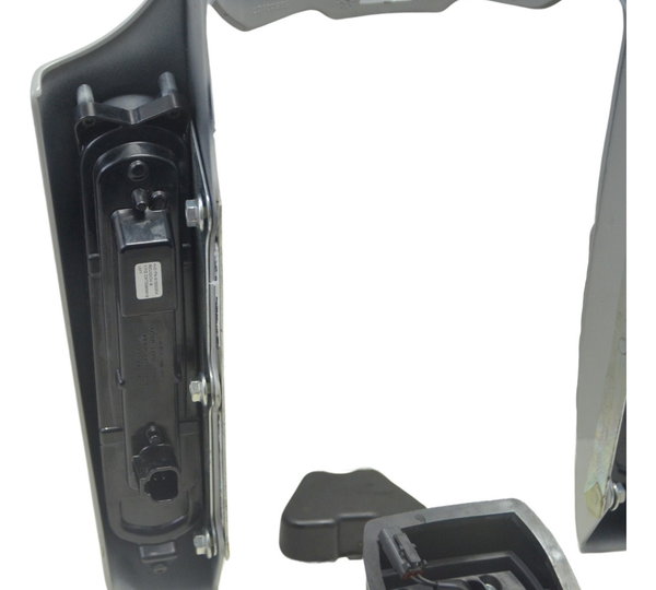 Lanterna C/pisca Led Suporte Placa Harley Street Glide Cvo Esquerdo Laranja