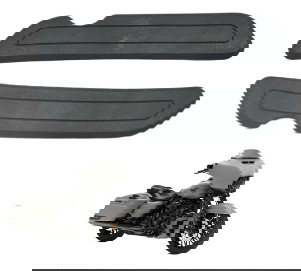 Par Acabamento Borracha Harley Street Glide Cvo 2020 Orig