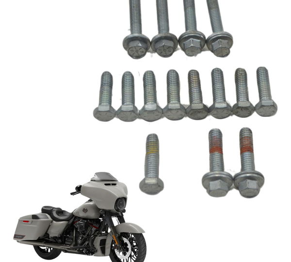 Jogo Parafusos Chassi Harley Street Glide Cvo 2020 Original