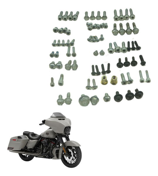 Kit Parafusos Morcegão Harley Street Glide Cvo 2020 Original