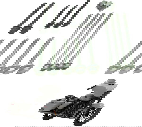 Jogo Parafuso Caixa Marcha Harley Street Glide Cvo 2020 Orig