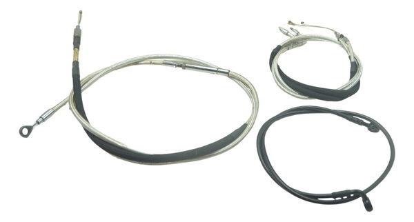 Kit Cabo Embreagem Flexível Acelerador Harley Softail C/ Abs