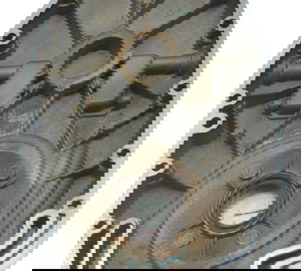 Tampa Motor Tanque Bmw R1200 R 1200 Gs Adv 08-12 Original Cinza-escuro