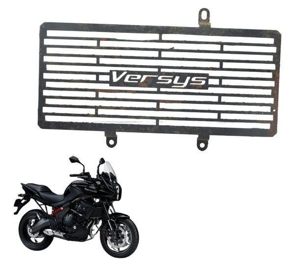 Grade Proteção Radiador Kawasaki Versys 650 10-14 Original Preto
