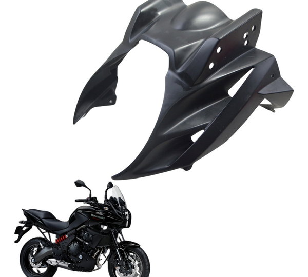 Carenagem Acabamento Farol Kawasaki Versys 650 10-14 Orig Preto