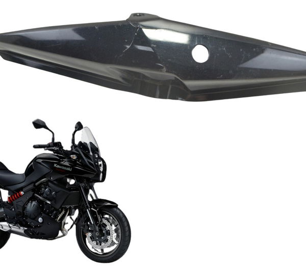 Carenagem Rabeta Esquerda C/avaria Kawasaki Versys 650 10-14 Preto
