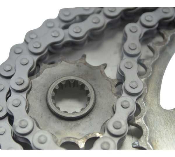 Kit Relação Kawasaki Z 300 13-17 Original Prateado