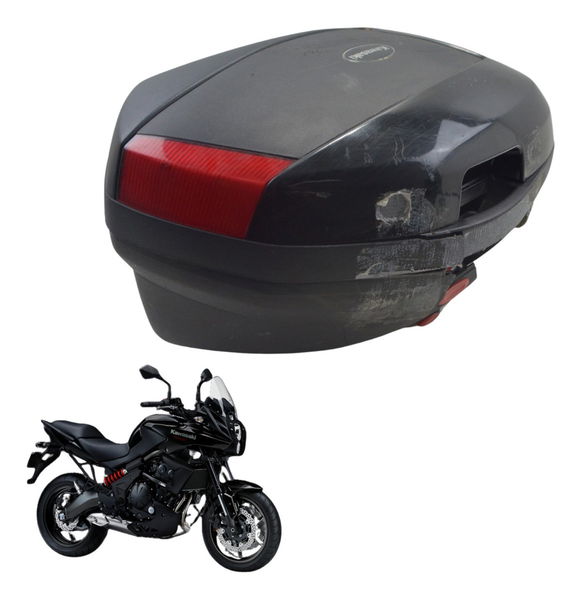 Baú C/avaria Alforge Esquerdo Kawasaki Versys 650 10-14 Orig