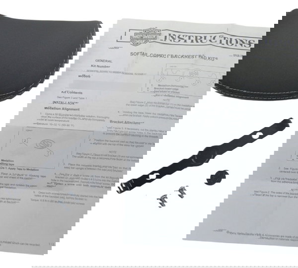 Almofada Banco Garupa Harley Softail