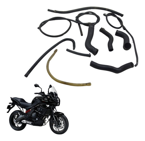 Kit Mangueiras Kawasaki Versys 650 10-14 Original