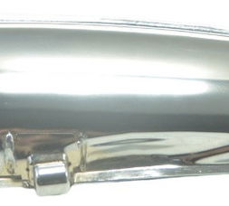 Escape Esquerdo Bmw R18 Original Prateado