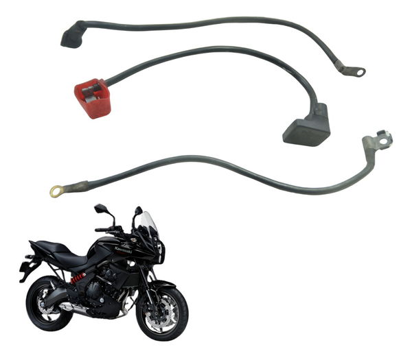 Cabo Bateria +/ -  Kawasaki Versys 650 10-14 Original
