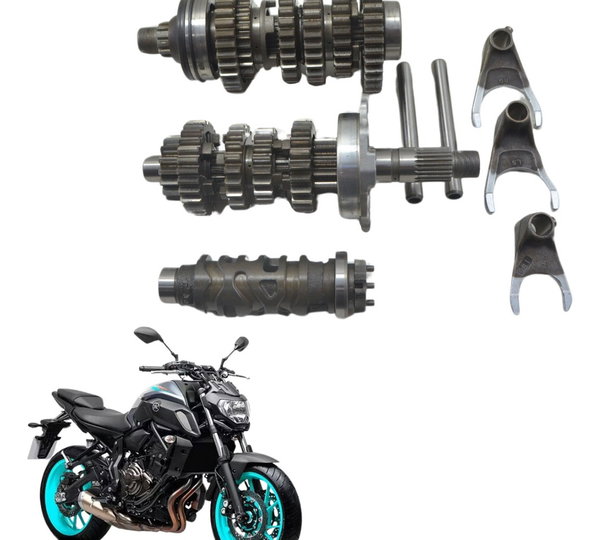 Caixa Marcha Cambio Completo Yamaha Mt 07 15-24 Original