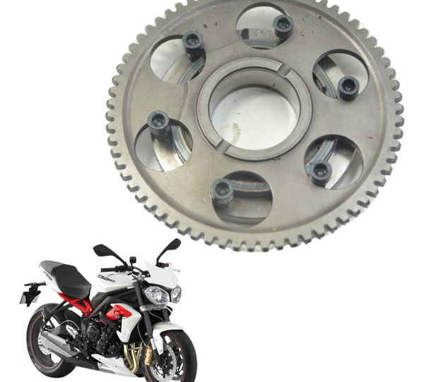 Placa Partida Triumph Street Triple 675 13-16 Original