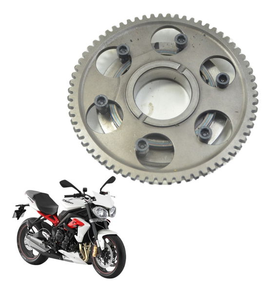 Placa Partida Triumph Street Triple 675 13-16 Original