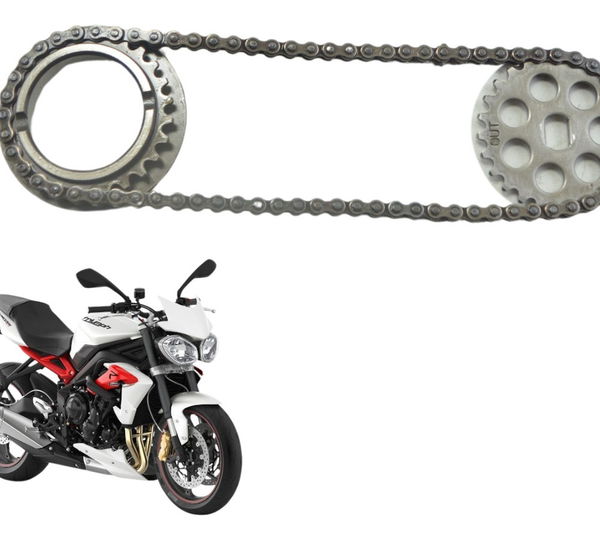 Engrenagem Corrente Bomba Óleo Triumph Street Triple 675
