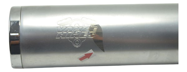 Ponteira Escape C/ Detalh Harley Softail Fat Boy Vance Hines