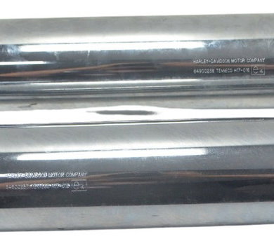 Par Ponteira Escape Harley Touring M8 Original