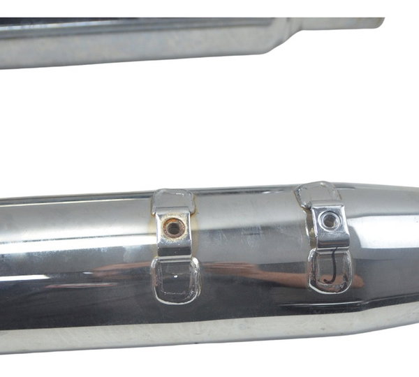 Par Ponteira Escape Harley Touring M8 Original