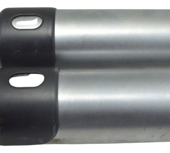 Par Ponteira Escape Harley Softail Fat Boy M8 Original