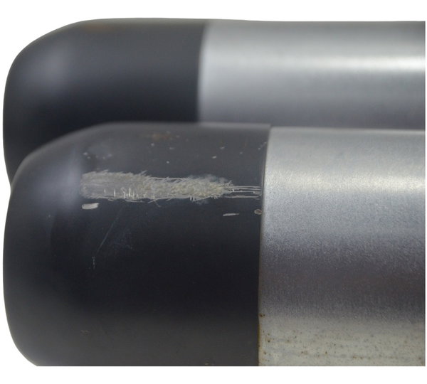 Par Ponteira Escape C/ Detalhes Harley Night Rod Original