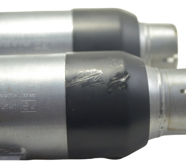 Par Ponteira Escape C/ Detalhes Harley Night Rod Original