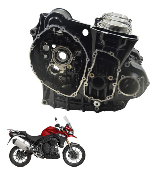 Bloco Motor Carcaça Pistão Anéis Triumph Tiger 1200 12-17 Ex
