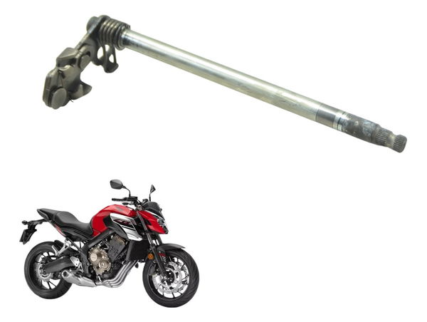 Eixo Seletor Marcha Honda Cb 650f 15-21 Original