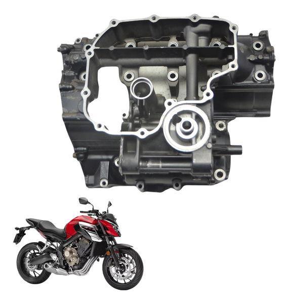 Carcaça Bloco Inferior C/avaria Honda Cb 650f 15-21 Original