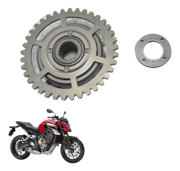 Placa Partida Honda Cb 650f 15-21 Original