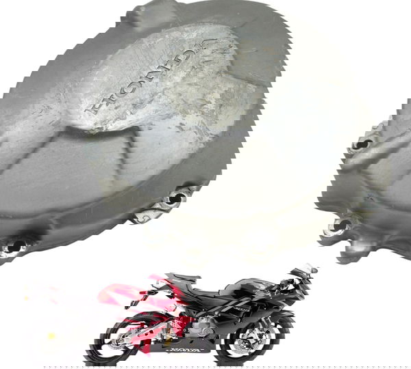 Tampa Estator C/ Detalhes Honda Cbr 600 Rr 03-06 Original Cinza