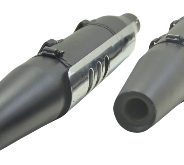 Par Ponteira Escape Harley Xl 1200 Iron Original