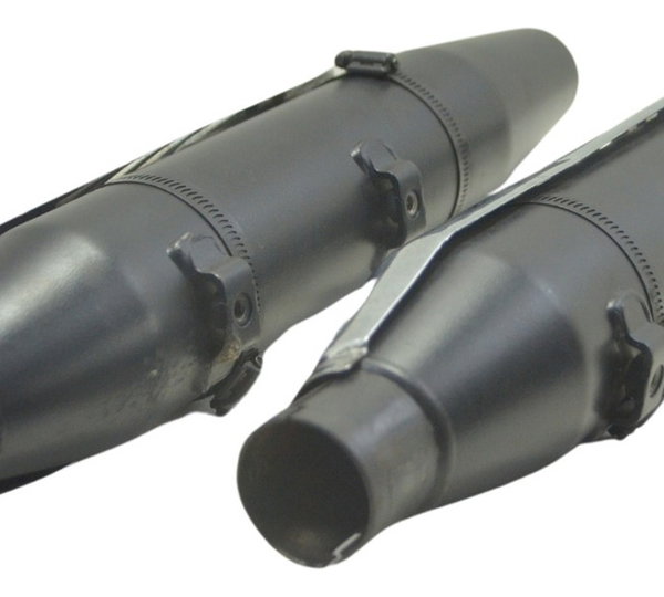 Par Ponteira Escape Harley Xl 1200 Iron Original