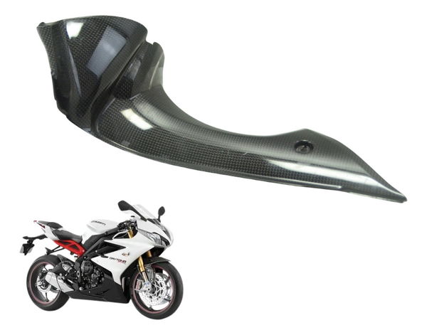 Acabamento Painel Esq Carbono Triumph Daytona 675r 13-16