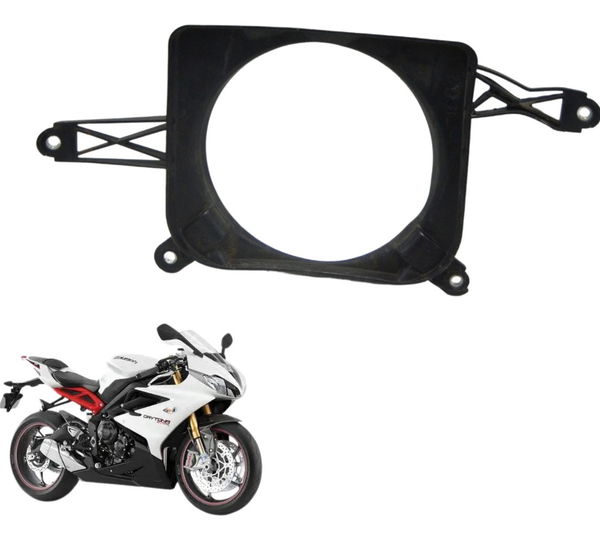 Carcaça Ventoinha C/detalhes Triumph Daytona 675r 13-16 Orig