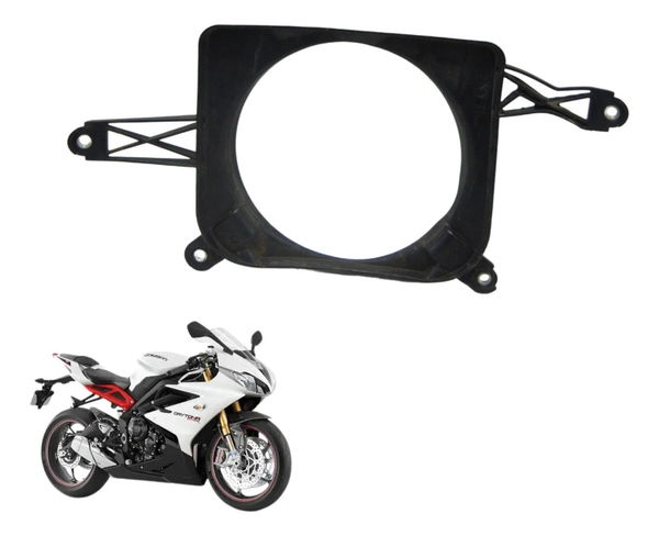 Carcaça Ventoinha C/detalhes Triumph Daytona 675r 13-16 Orig