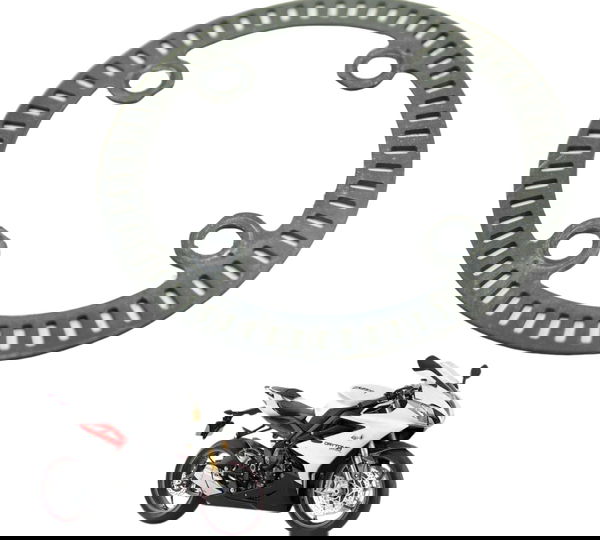 Roda Fônica Traseira Triumph Daytona 675r 13-16 Original