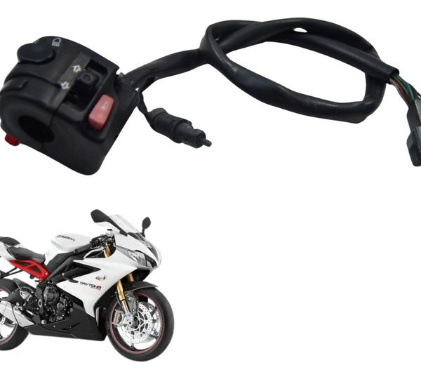 Chave Punho Luz Triumph Daytona 675r 13-16 Original