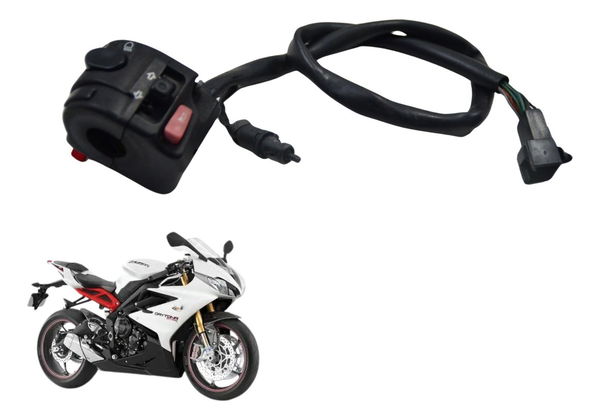 Chave Punho Luz Triumph Daytona 675r 13-16 Original