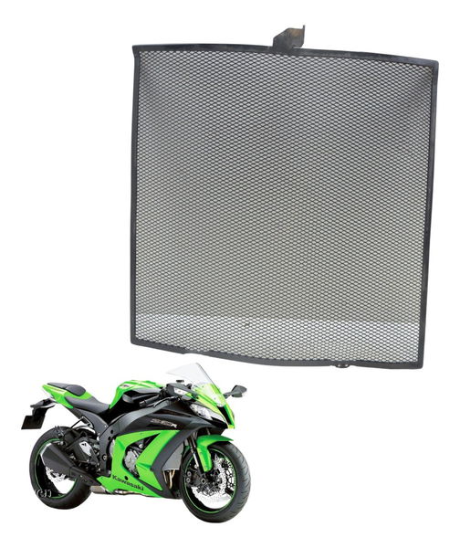 Grade Proteção Radiador C/ Detalhes Kawasaki Zx 10r 10-15