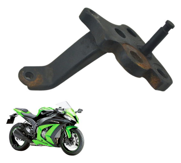 Suporte Pedal Descanso Lateral Kawasaki Zx 10r 10-15 Orig