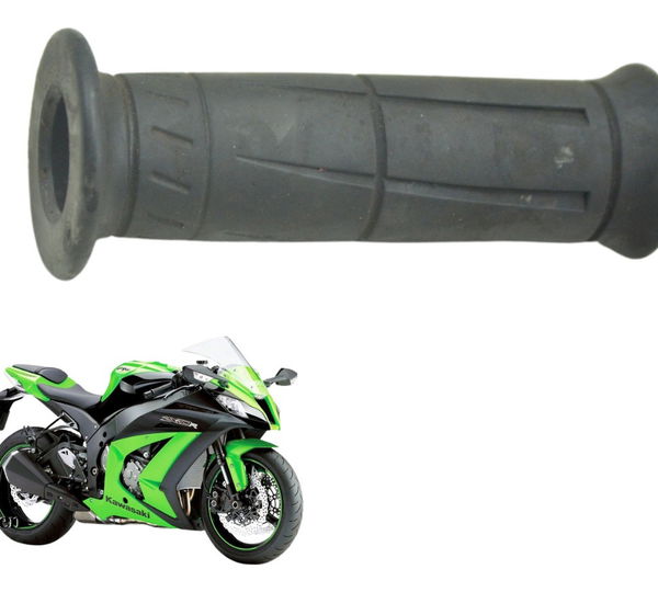 Manopla Esquerda Kawasaki Zx 10r 10-15 Original  Preto