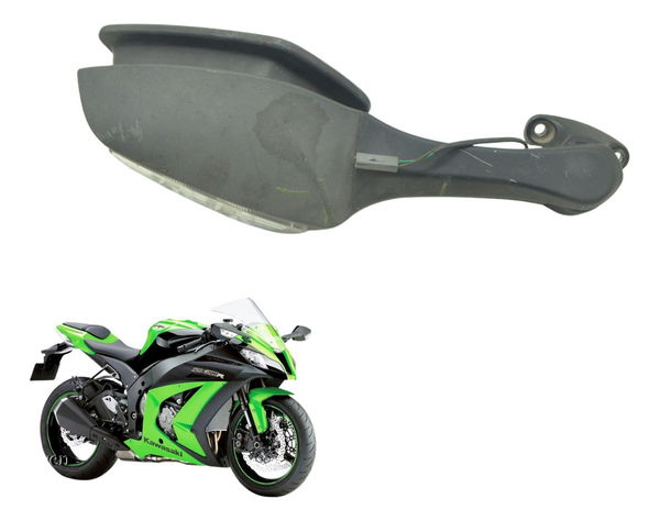 Espelho Direito C/ Avaria Kawasaki Zx 10r 10-15 Original