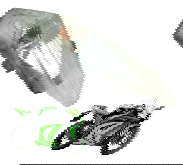 Pisca Traseiro Direito C/avaria Kawasaki Zx 10r 10-15 Orig