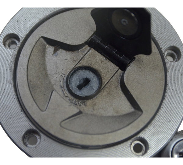 Tampa Tanque E Trava Banco Kawasaki Zx 10r 10-15 Original  Cinza