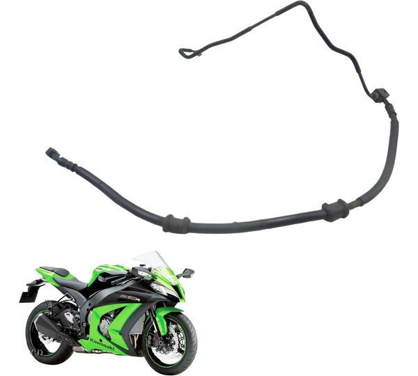 Flexível Freio Traseiro C/cabos Abs Kawasaki Zx 10r 10-15